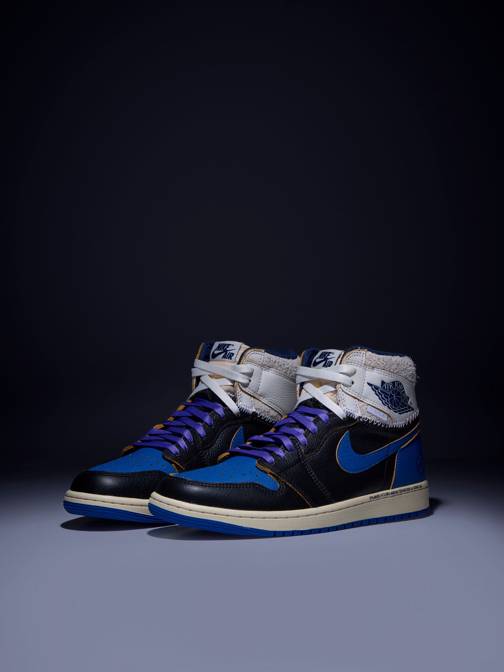 Union x Fragment x Jordan 1 Royal
